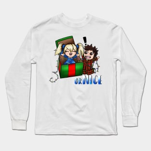 Christmas surprise (light version no blink lights) Long Sleeve T-Shirt